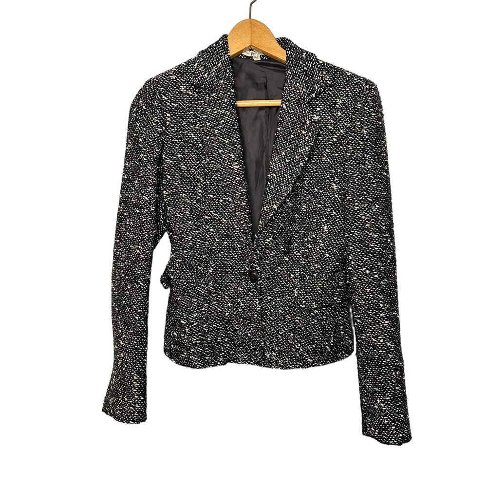 Gianfranco Ferre women's wool tweed blazer size US 4